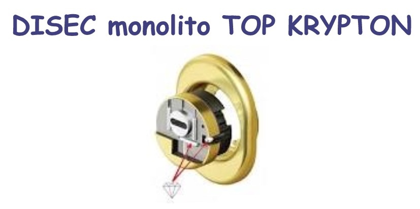 DEFENDER DISEC  MONOLITO TOP KRYPTON PER PORTE BLINDATE